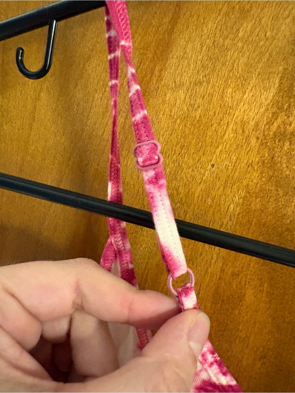 Express Pink Tie-Dye Tank Top - Picture 4 of 4